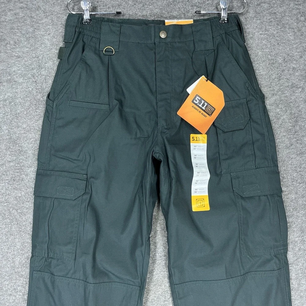 5.11 Tactical Taclite Pro Pants Mens 30x36 Evergreen DNR Ripstop Cargo NWT